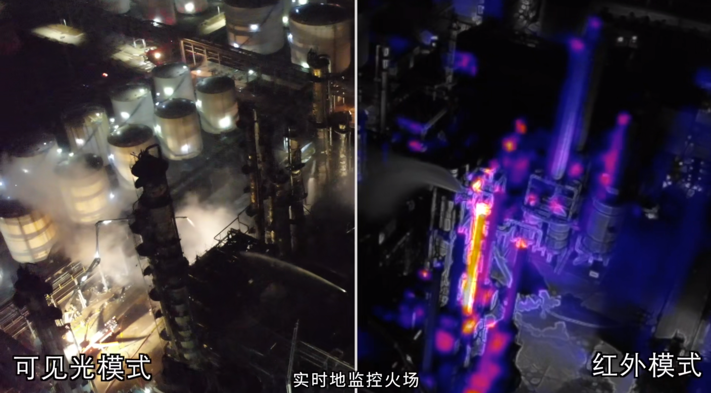 现场救灾测温示意图